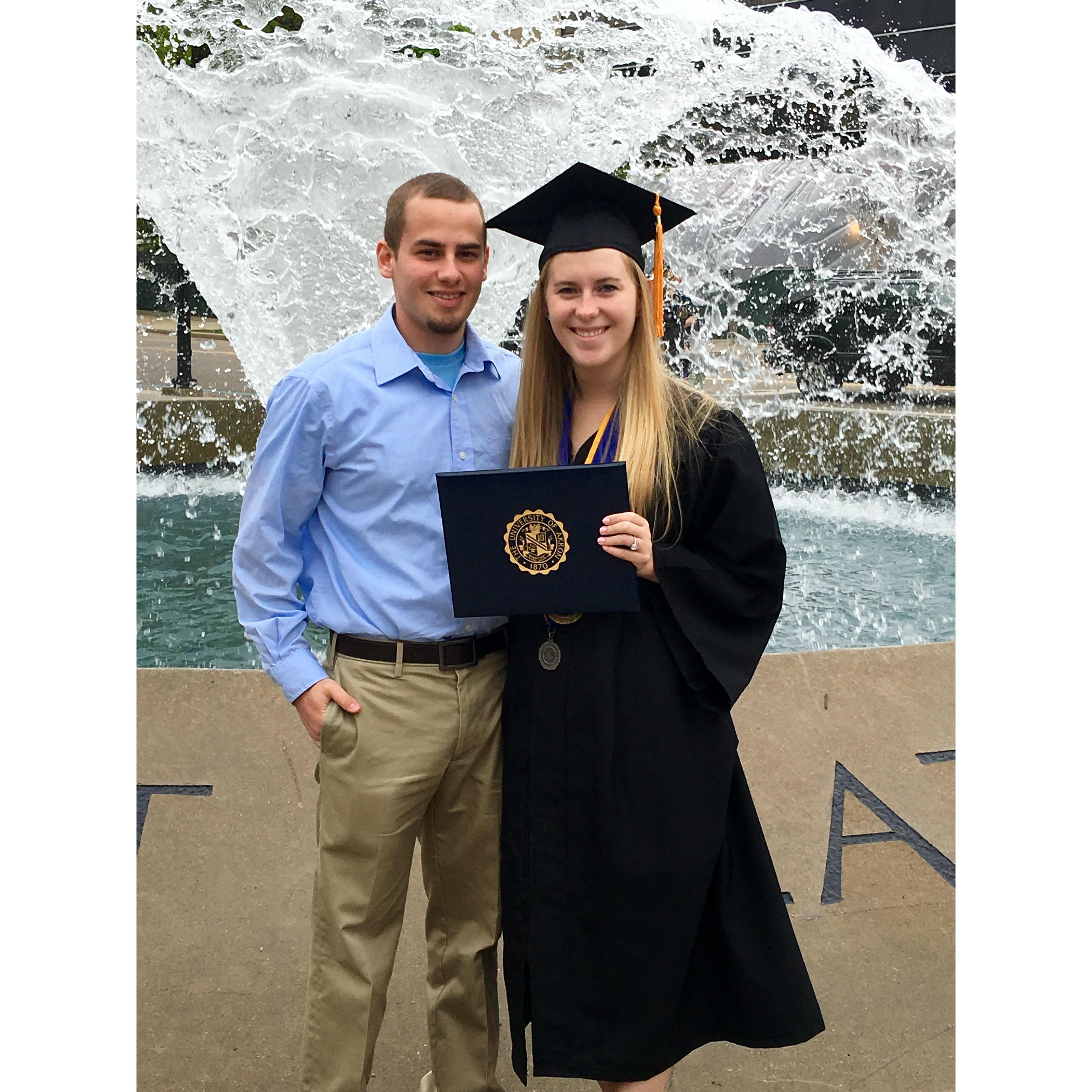 Sarah's college graduation
