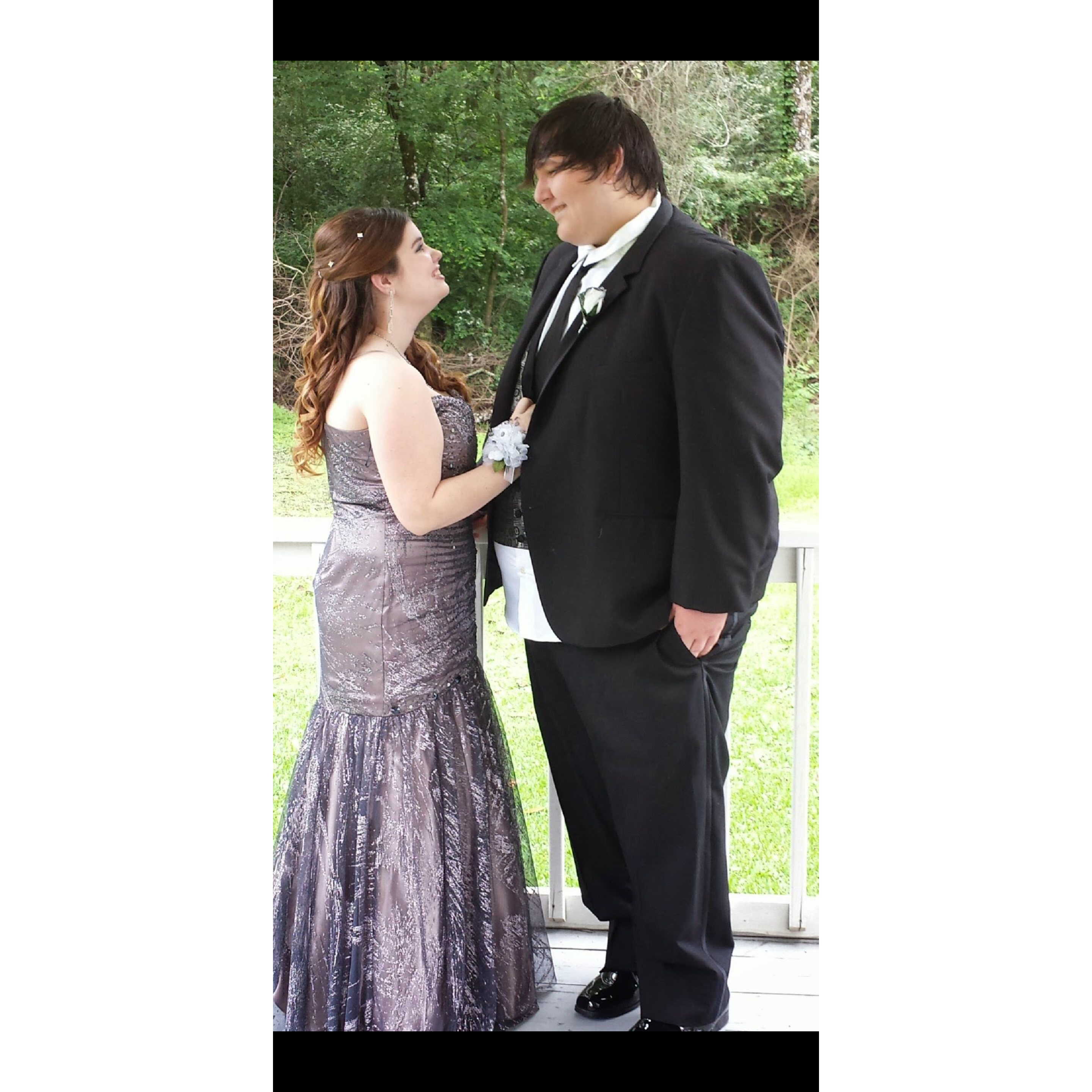 High school prom senior year