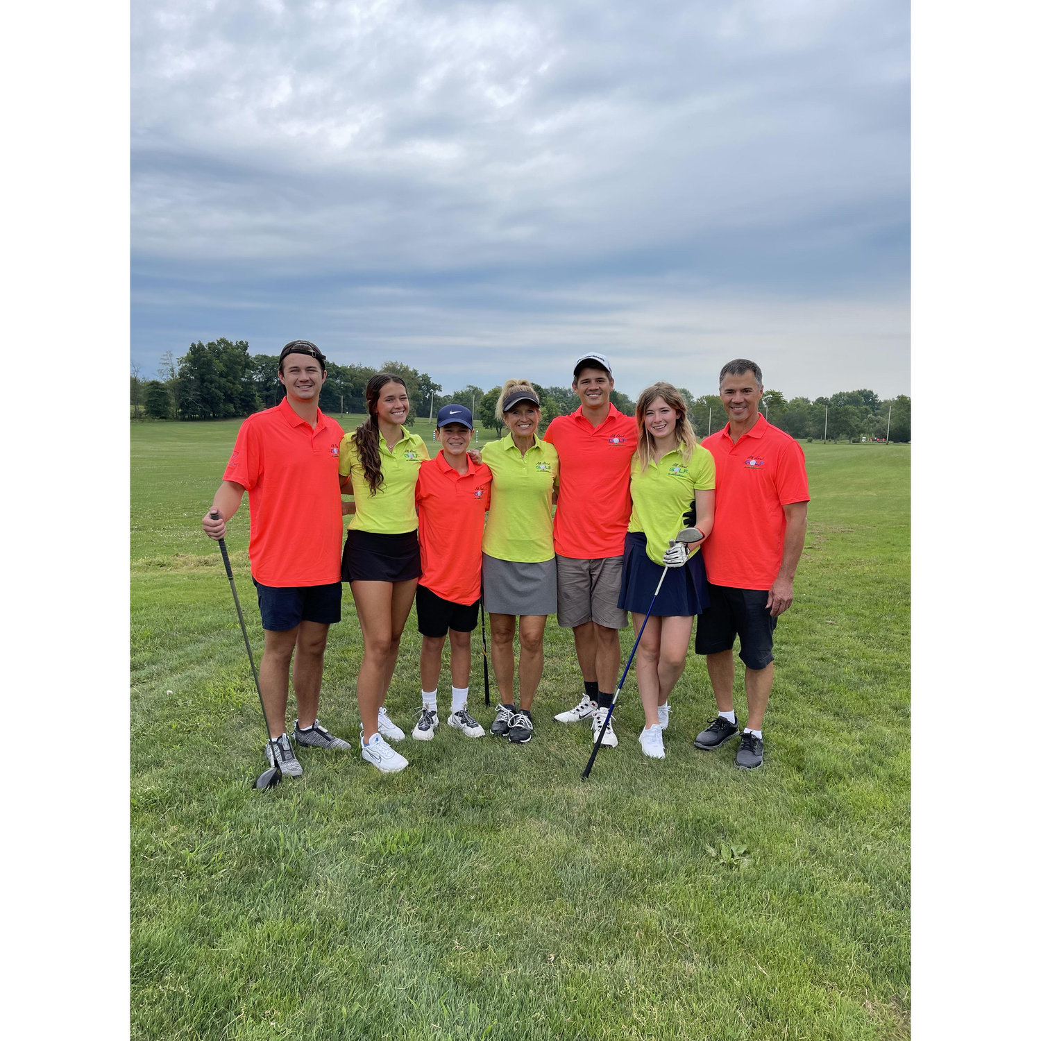 The first annual All About Golf tournament in Pennsylvania with the Macadaeg Family! So fun!