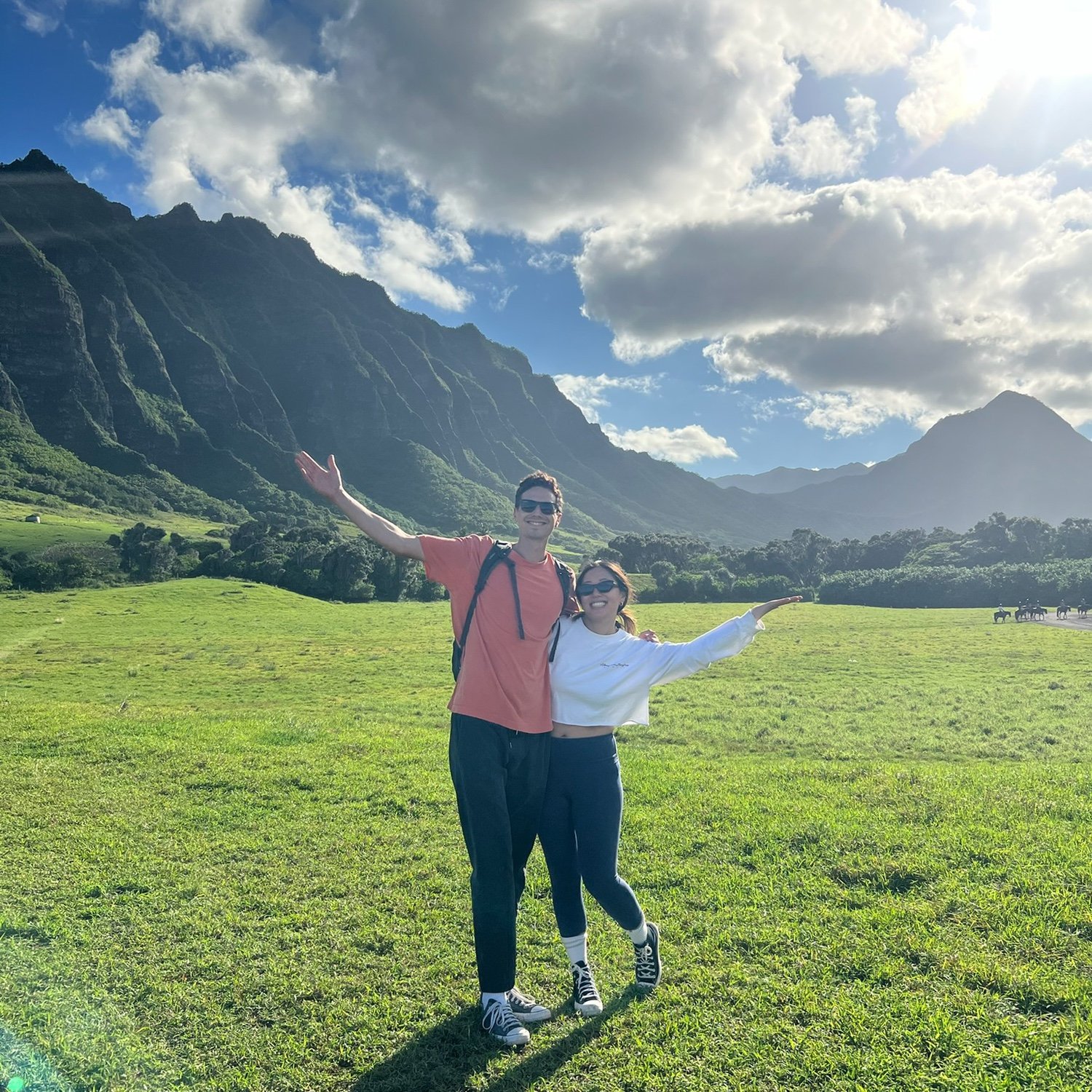 Victoria and Trevor in Oahu