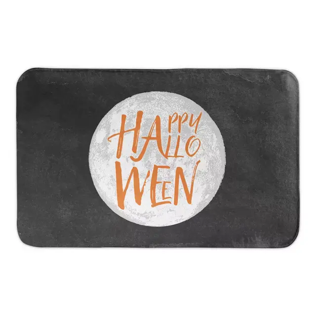 HAPPYHALLOWEEN FULL MOON 34X21BATH MAT