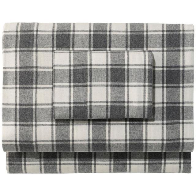 Queen Ultrasoft Comfort Flannel Sheet Set, Check | Sheets at L.L.Bean