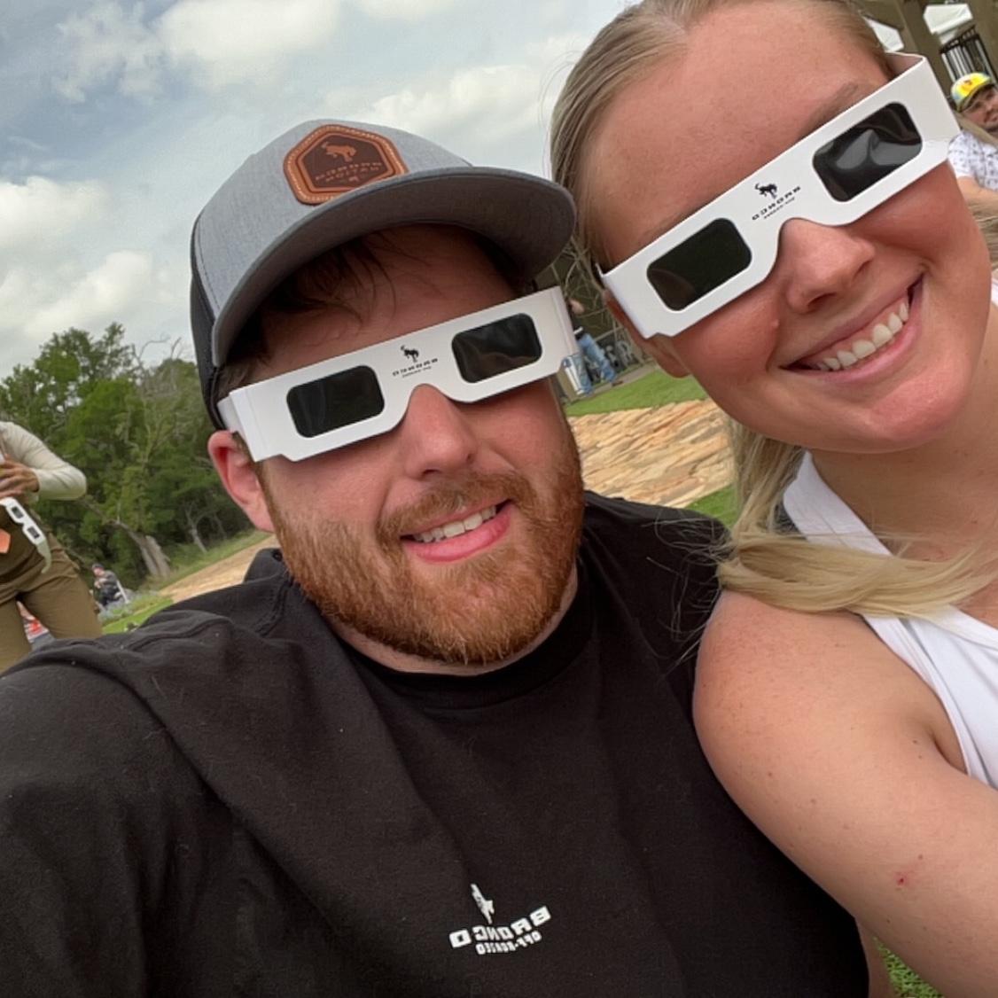 Solar Eclipse at a Bronco event