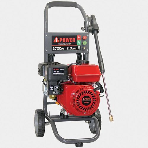 A-iPower 2700 PSI 2.3-Gallon-GPM Cold Water Gas Pressure Washer with Oem Engine CARB
