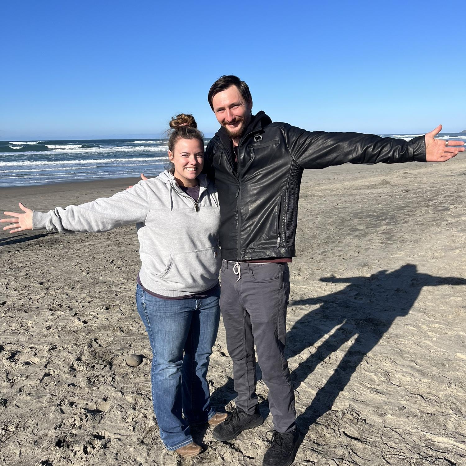 Beach trip!! We love the Oregon coast!