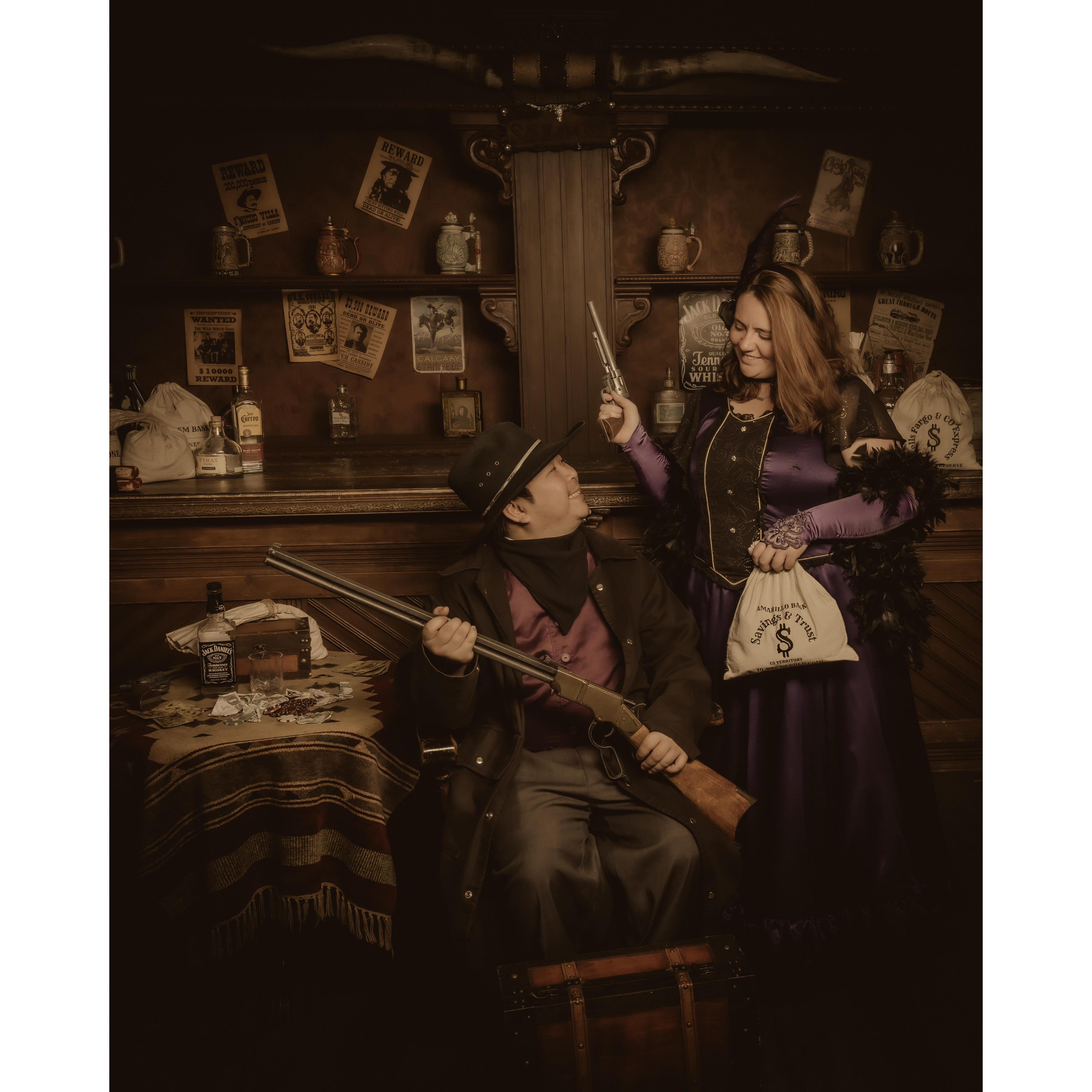 Our first western photoshoot together while in Pigeon Forge