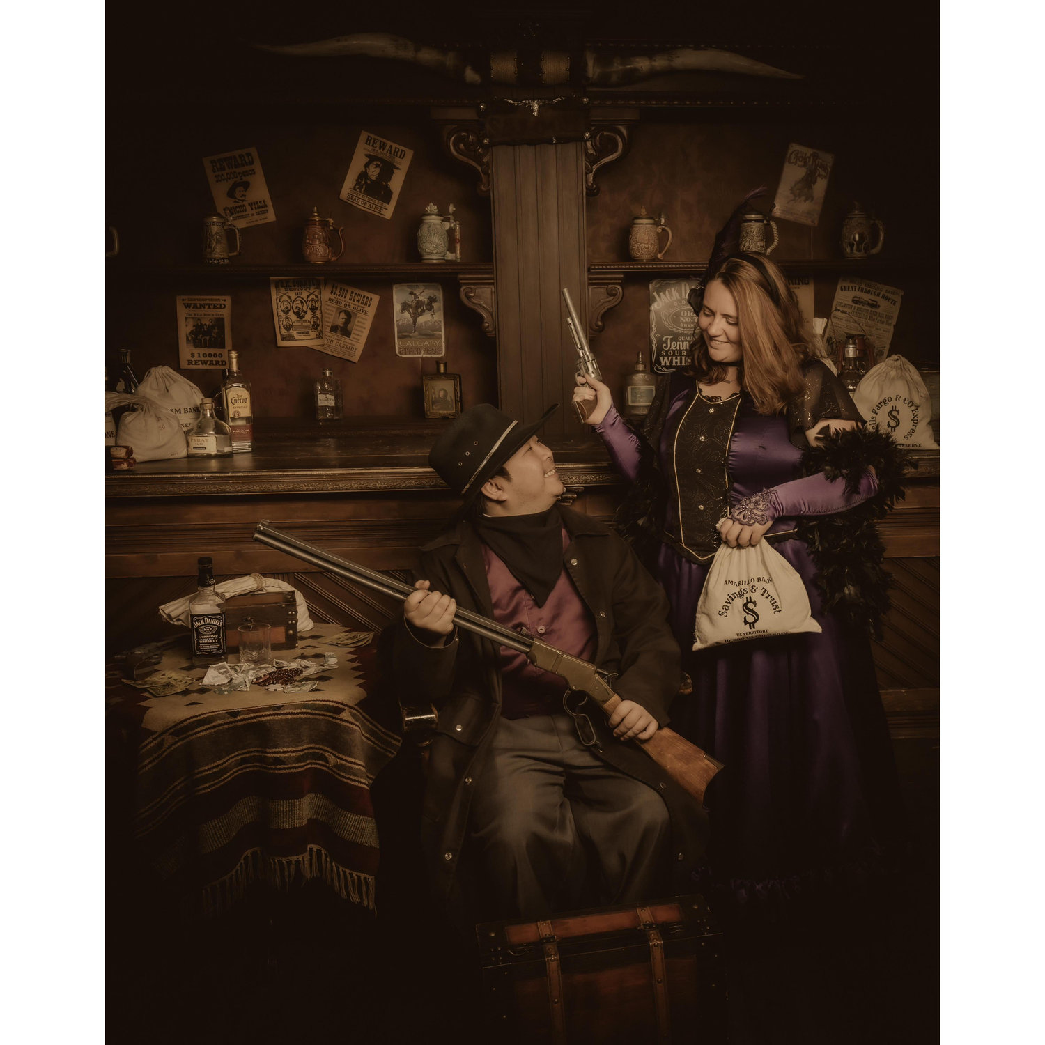 Our first western photoshoot together while in Pigeon Forge