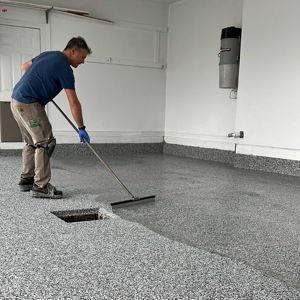 Garage Floor Repair and Epoxy