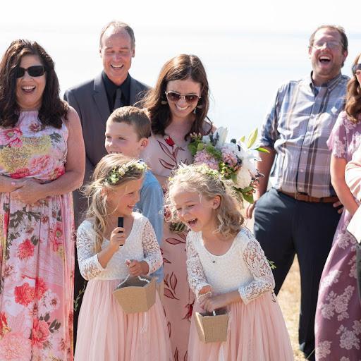 During the ceremony, Carolyn was given the microphone and told Mark and I she "wanted more cousins.'