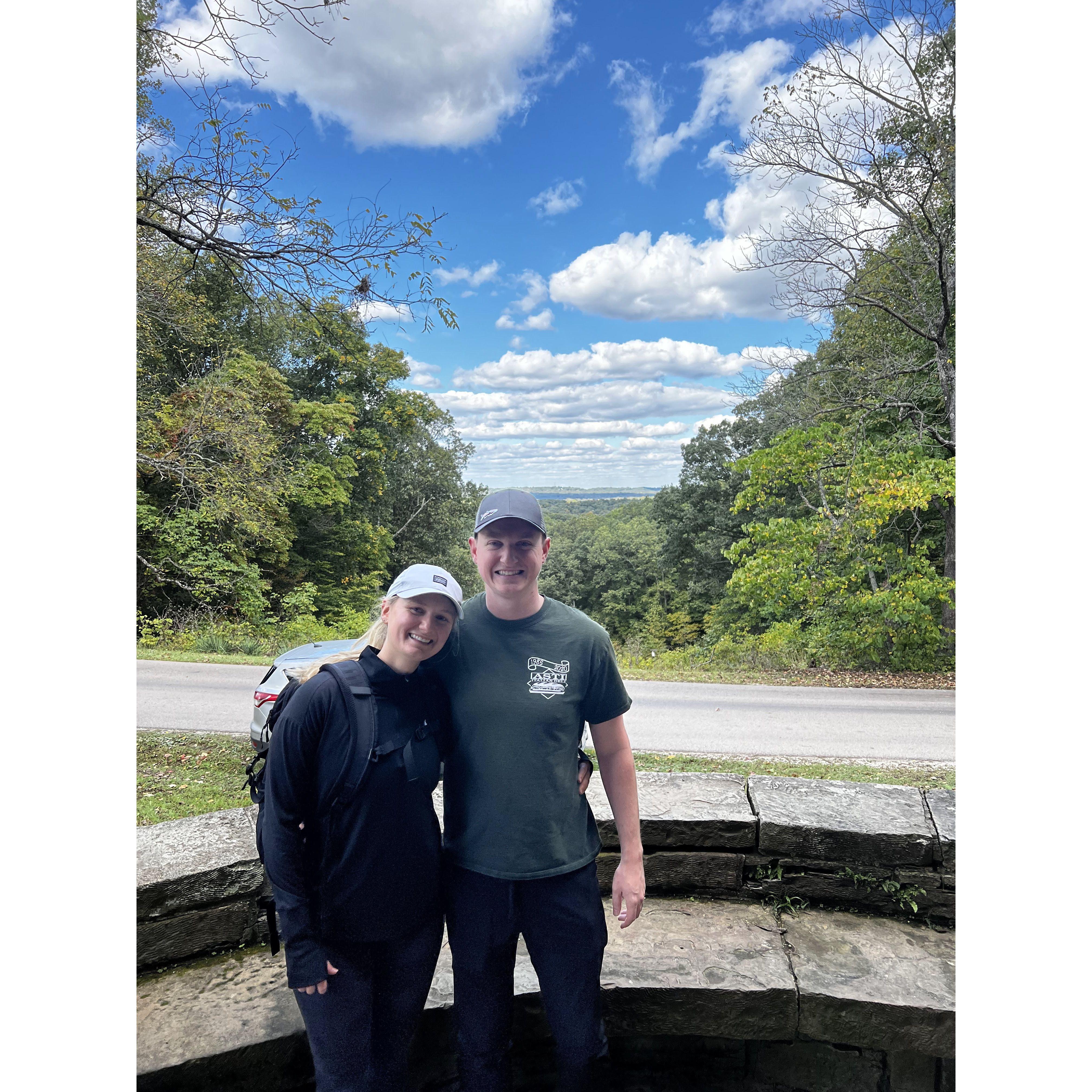 Hiking in Nashville, IN