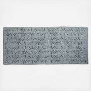 Mosaic Canyon Organic Bath Runner