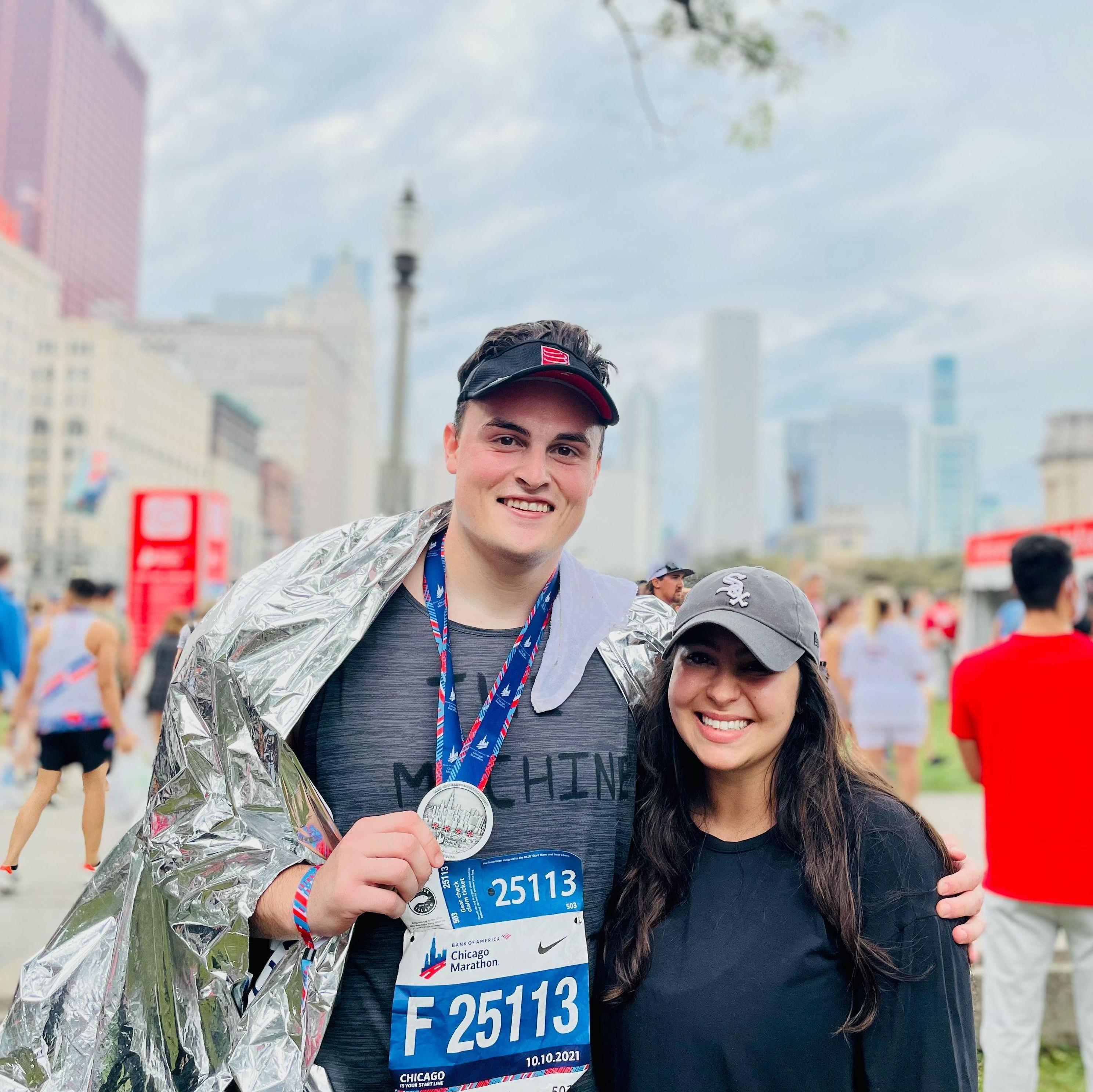 Kyle "The Machine" Anderson finishes the Bank of America Chicago Marathon!
📍Chicago, IL | 2021