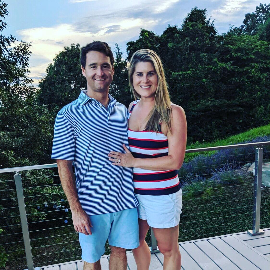 Hunter proposed on July 4th, 2019 at Lauren's parent's lake house in Blue Ridge, GA.