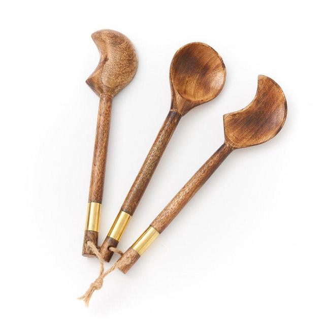 Matr Boomie | Indukala Moon Phase Serving Spoons - Set of 3