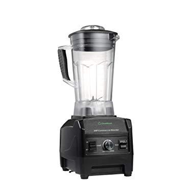 Blender By Cleanblend: Smoothie Blender, Commercial Blender, Mixer, 64 Ounce BPA Free Jar, Stainless Steel 8 Blade System, Variable Speed, Pulse, 3 HP 1800 Watt Motor Comes With a Tamper and Spatula