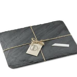 Brooklyn Slate Cheese Board, Grey, 10" x 14"