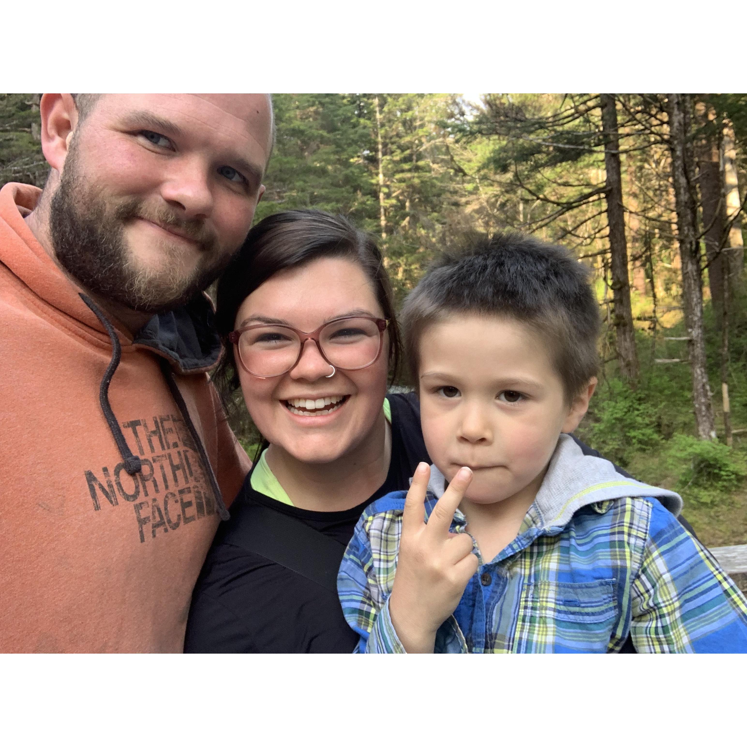 One of our favorite trails with our nephew!