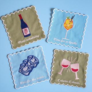Nosh Cocktail Napkin, Set of 4