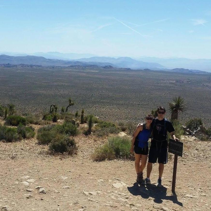 June 2016: Hiking in Joshua Tree