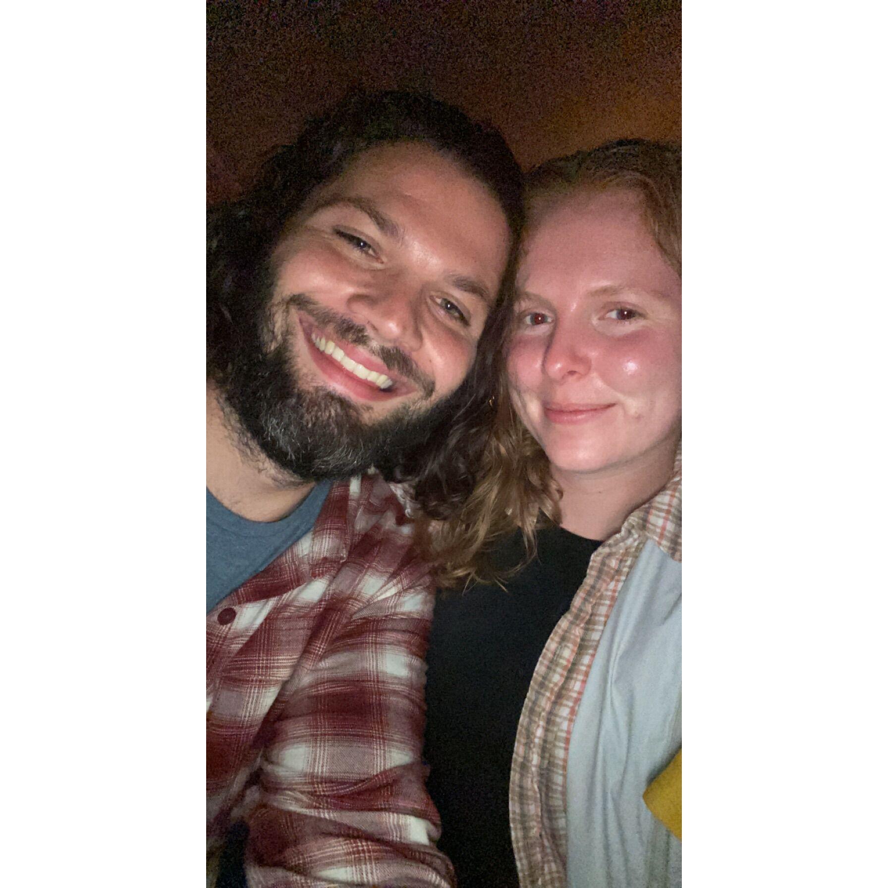 First concert together at Far Out Lounge
