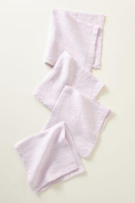 Edison Portuguese Linen Napkins, Set of 4