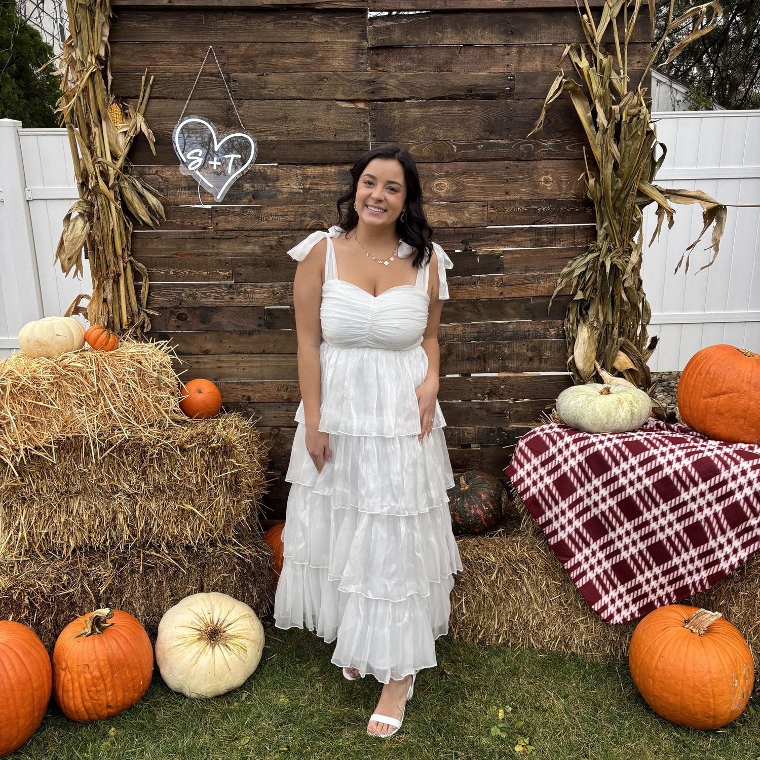 Our engagement party! We were so thankful for my sister & brother in law to host a perfect fall day celebrating this big milestone with some of our favorite people!