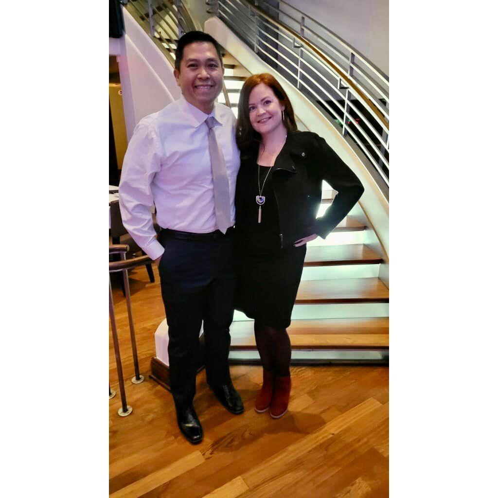 Fancy dinner night at Oceans Prime in Dallas, Jan 2022