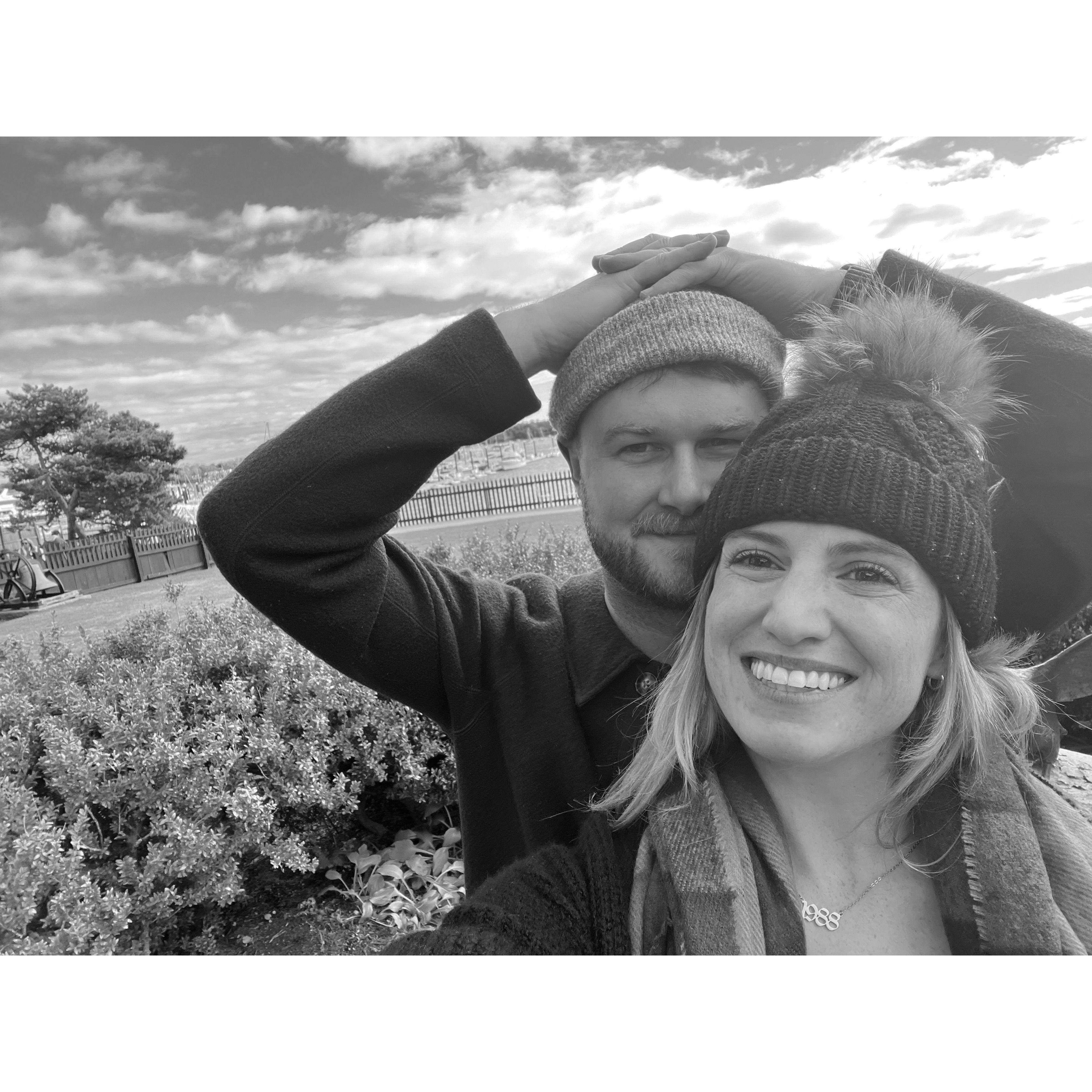 Fall in New England. Salem, MA, October 2023.