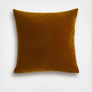 Reversible Faux Mohair Linen Pillow Cover