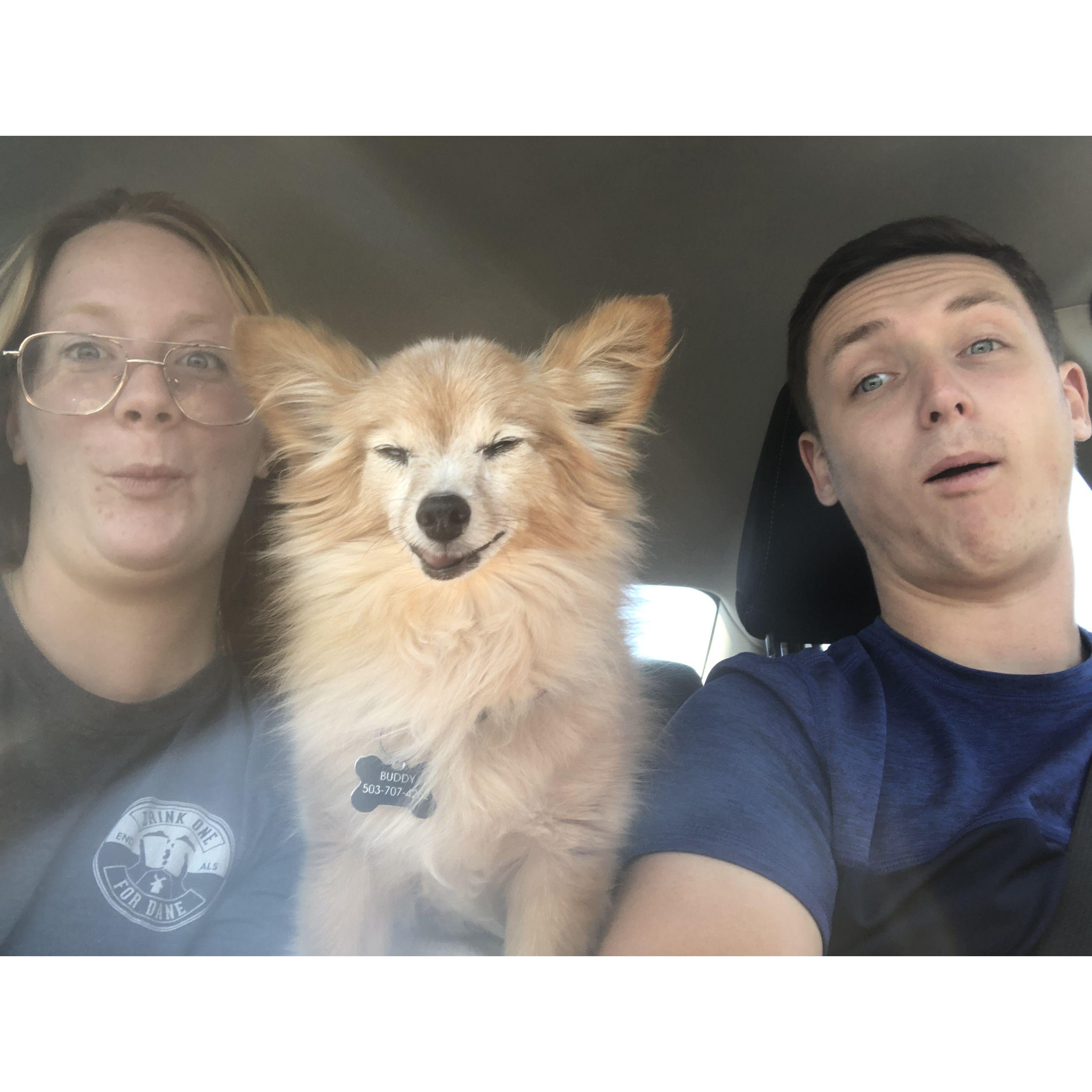 Road trip with Buddy! June 2021