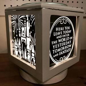 Magic Kingdom Inspired Rotating Wax Warmer