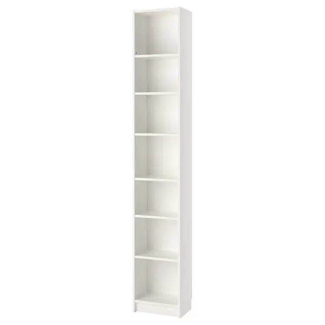 BILLYBookcase, white15 3/4x11x93 1/4 "