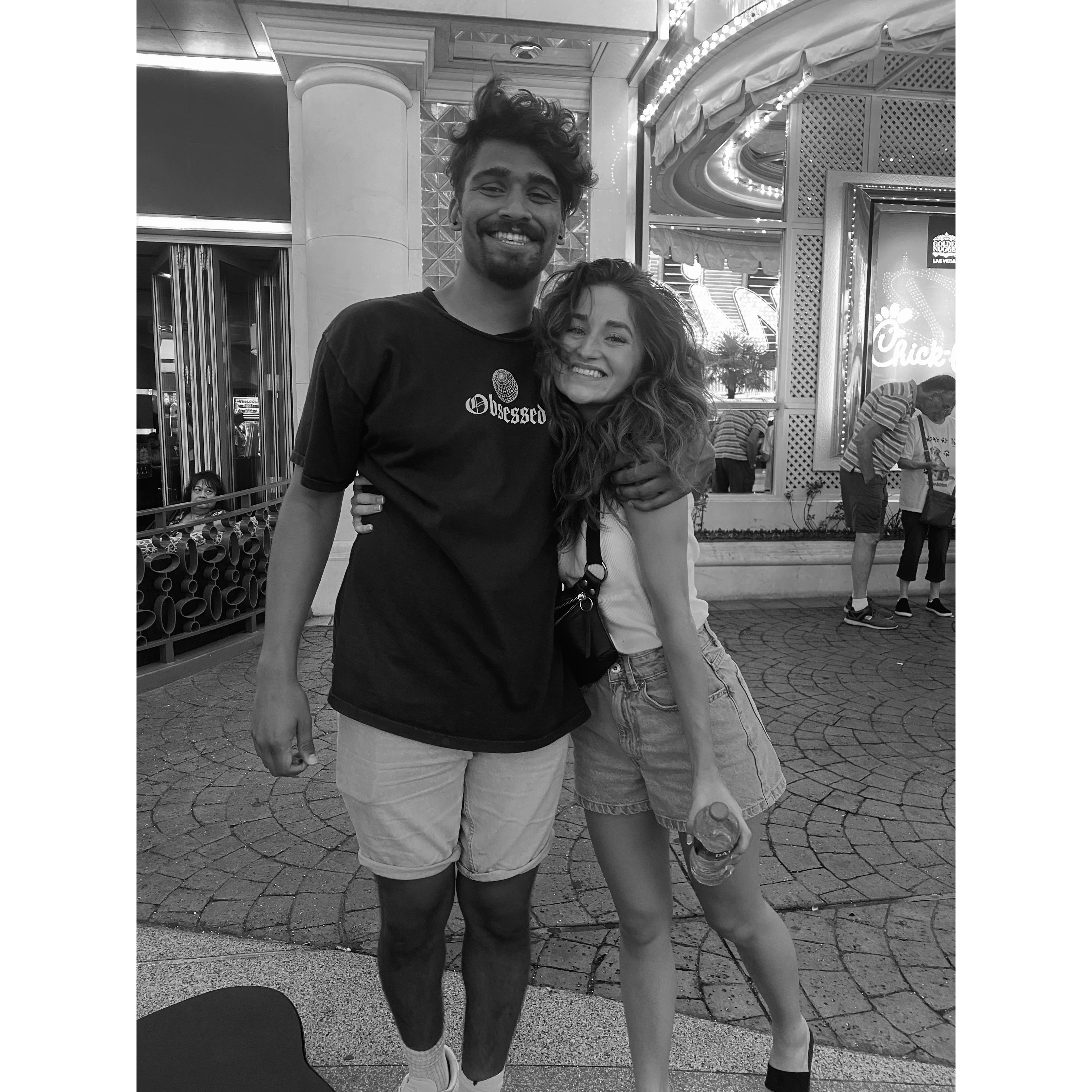 July 2021: We got to tell people about Jesus on the  Las Vegas strip. There's nothing better! (Las Vegas, Nevada)