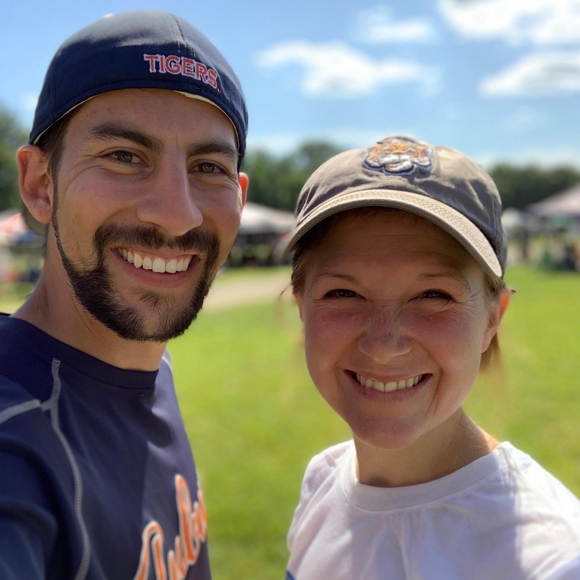 Brennan dragged Bethany out to a softball tournament.