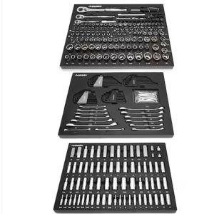 HUSKY Mechanics Tool Set in EVA Trays (290-Piece)