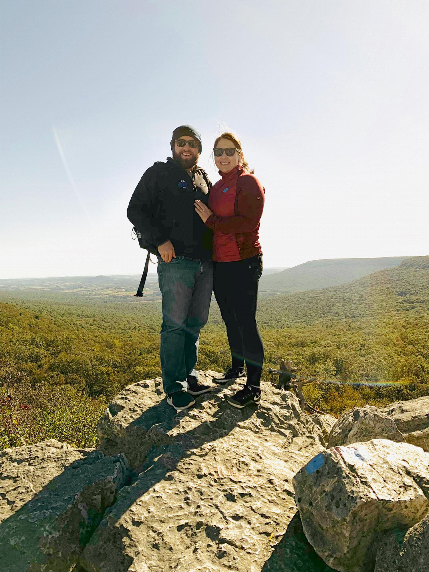 Our engagement at Hawk Mountain, October 5, 2019