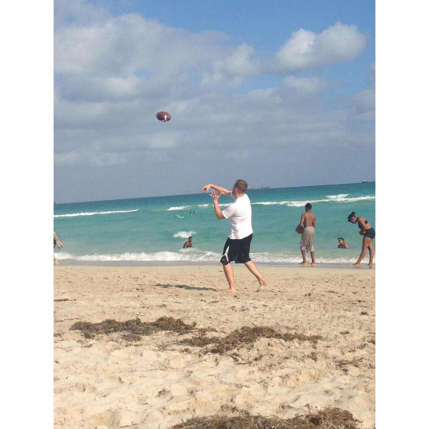 Trev's first trip to Miami. New Year's 2013.