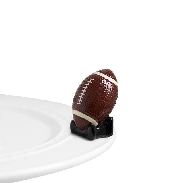 nf nora fleming - Nora Fleming Hand-Painted Mini: Touchdown (Football) A46