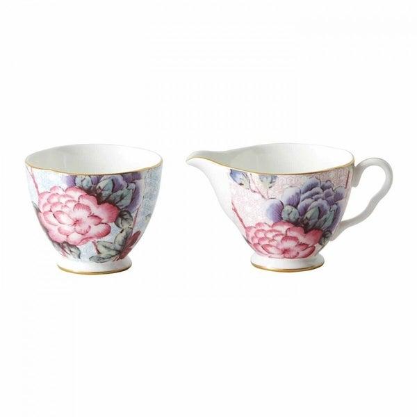 Cuckoo Fine Bone China Cream and Sugar Set