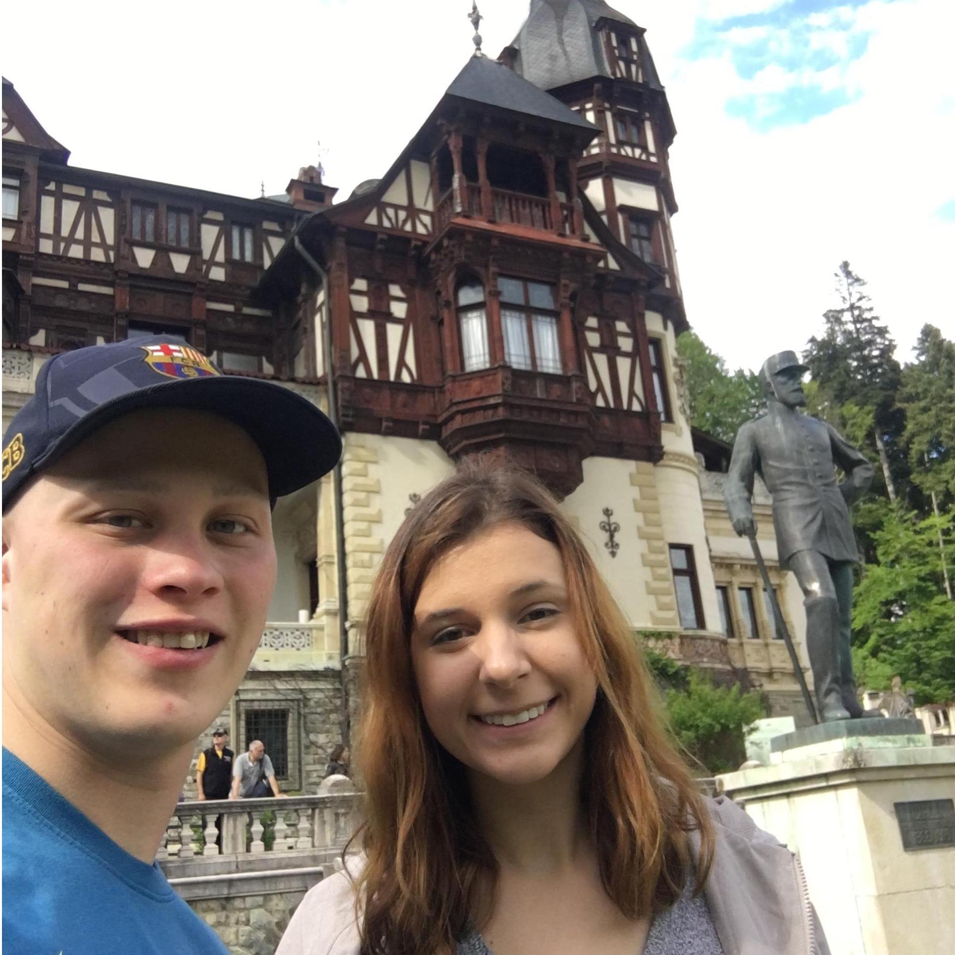 Visiting the Peleș castle while visiting family in Romania
2018