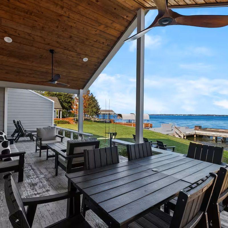 We'll enjoy some time together right on the lake!