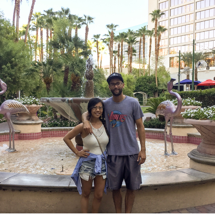 The Flamingo in Las Vegas