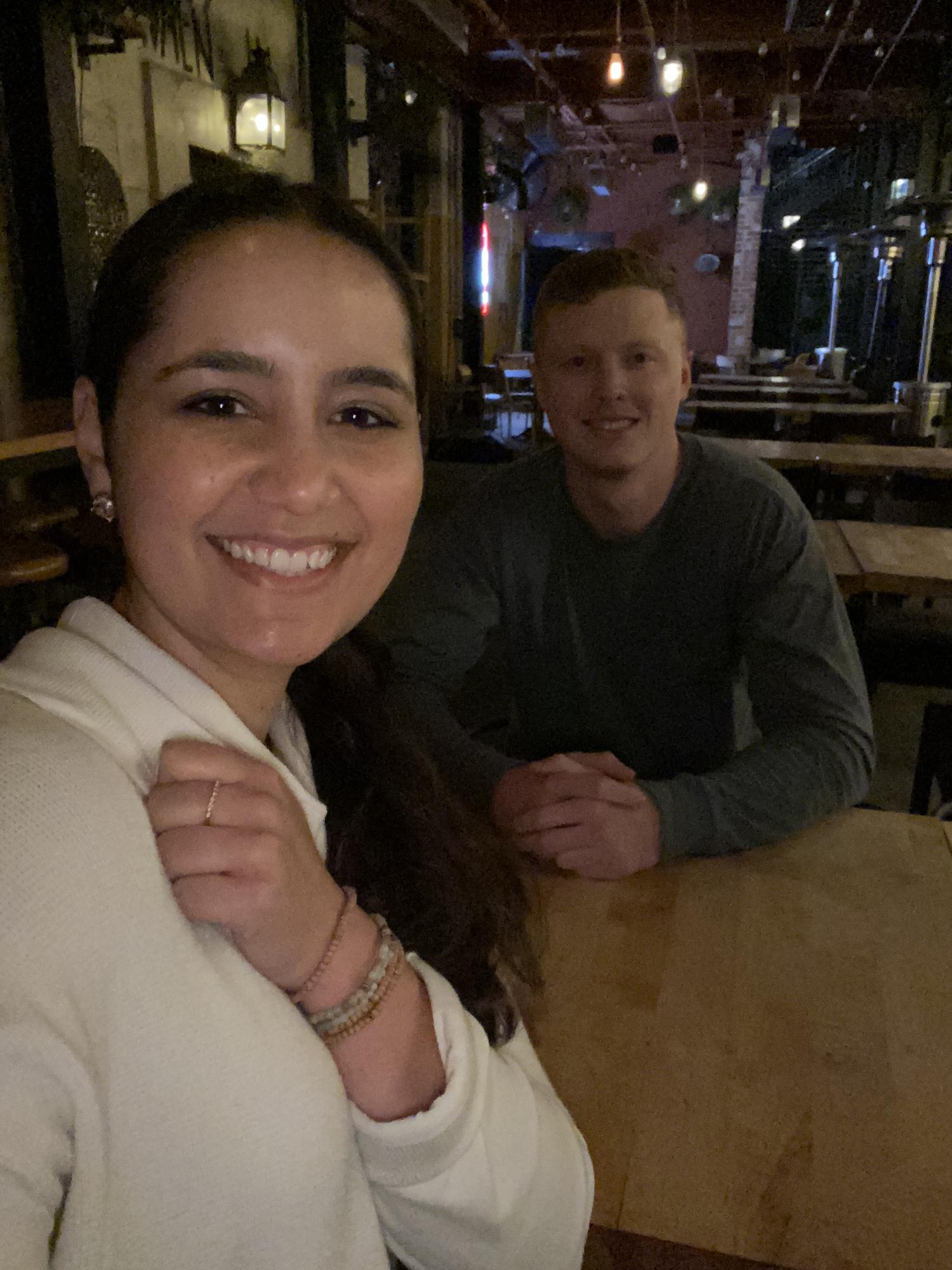 Our first date 🥰