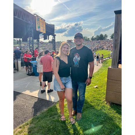 Our first Eric Church concert together