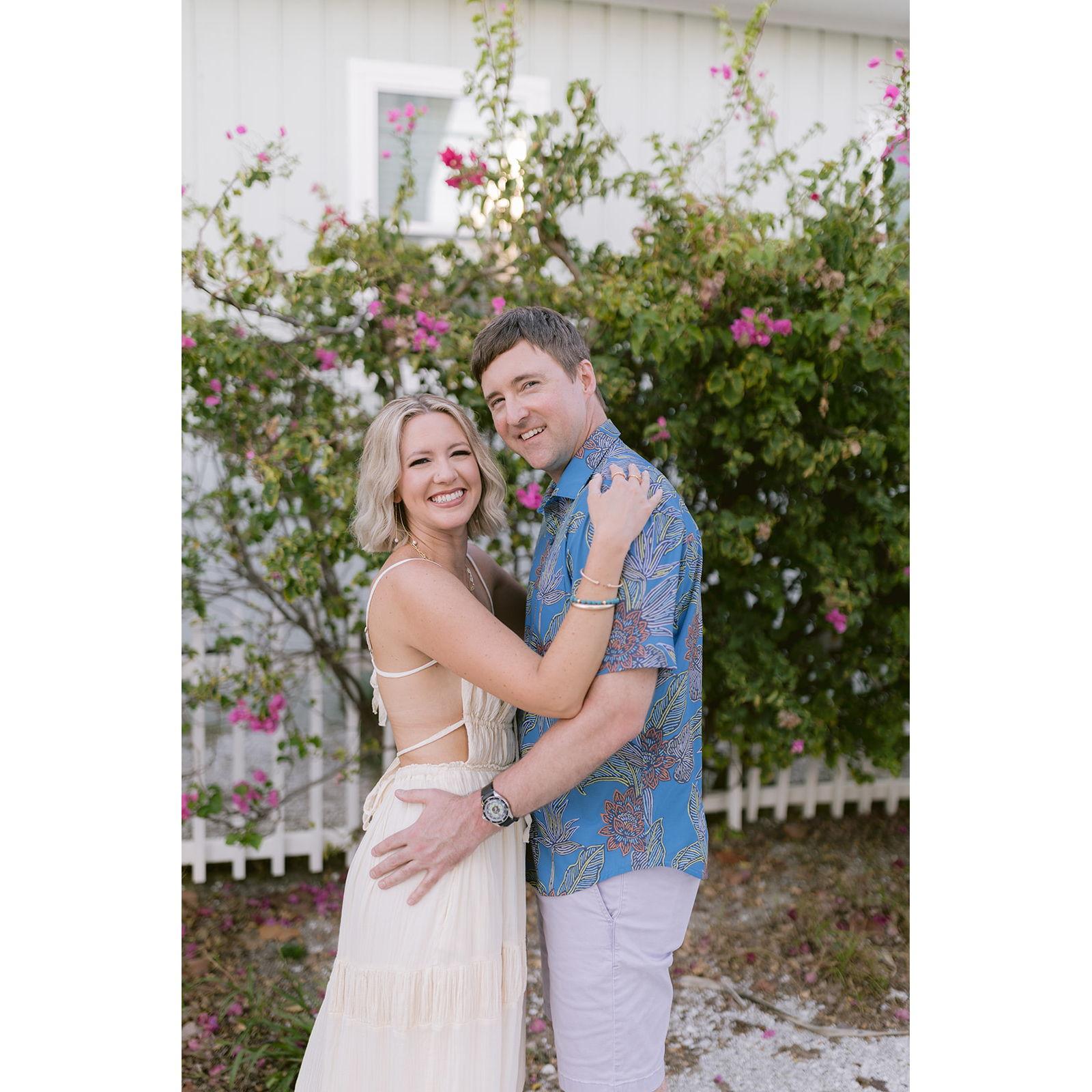 Engagement photo right down the beach from where we will get MARRIED!