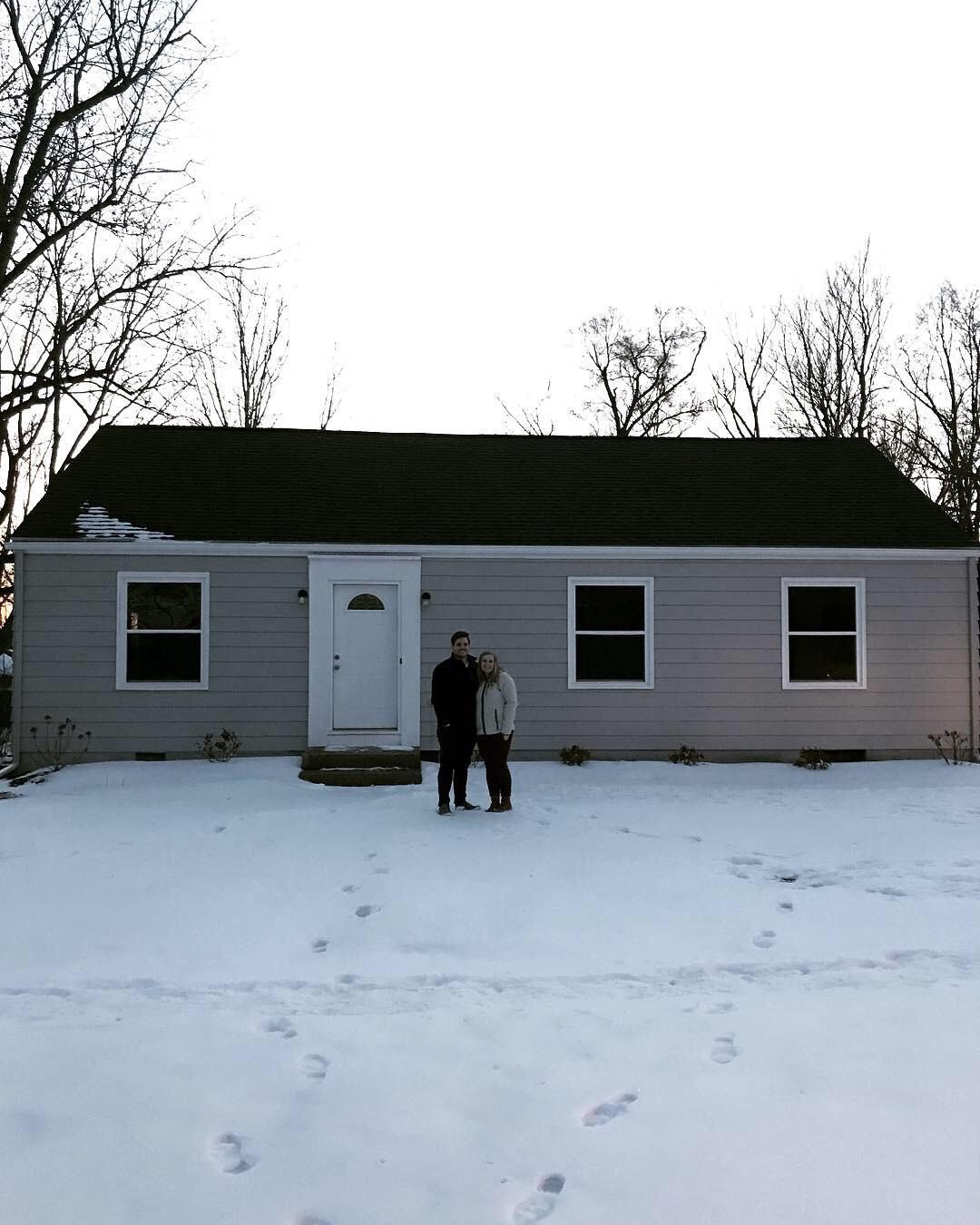 2019-Bought our first house!