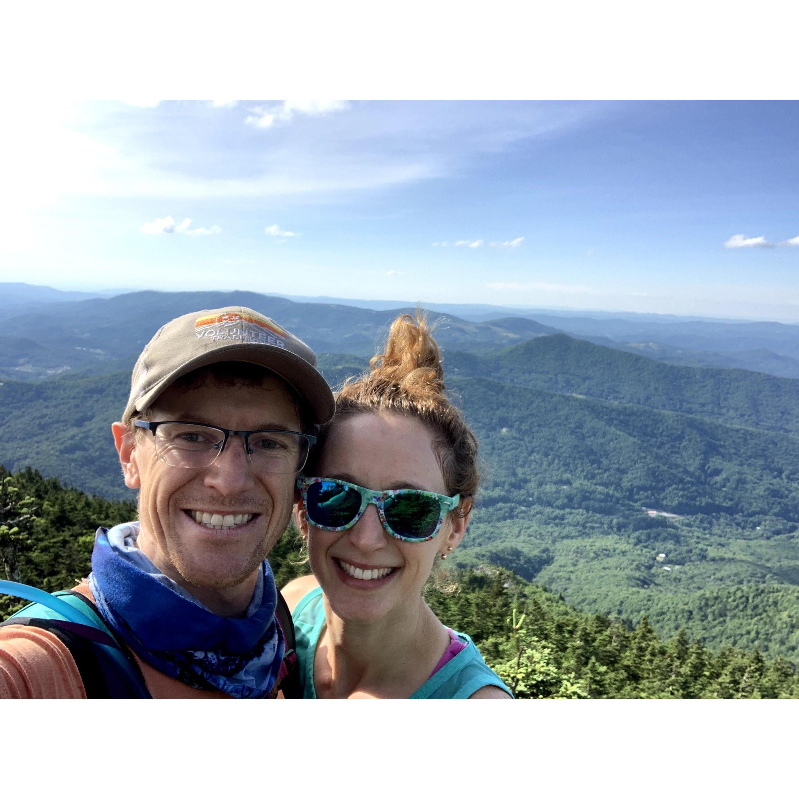 Blue Ridge mountains