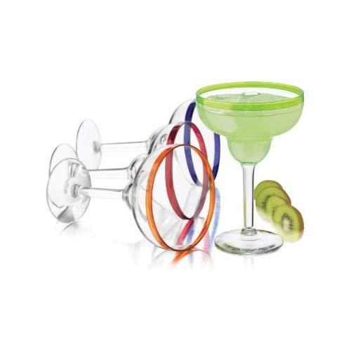 Libbey Colors Margarita Glass Set, 4-Piece