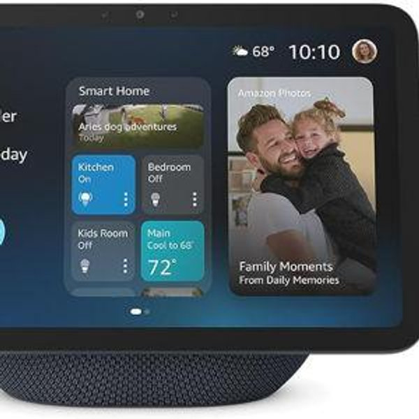 Amazon Echo Show 8 (newest model), Vibrant HD 8.7" display with spatial audio, designed for Alexa+, Graphite