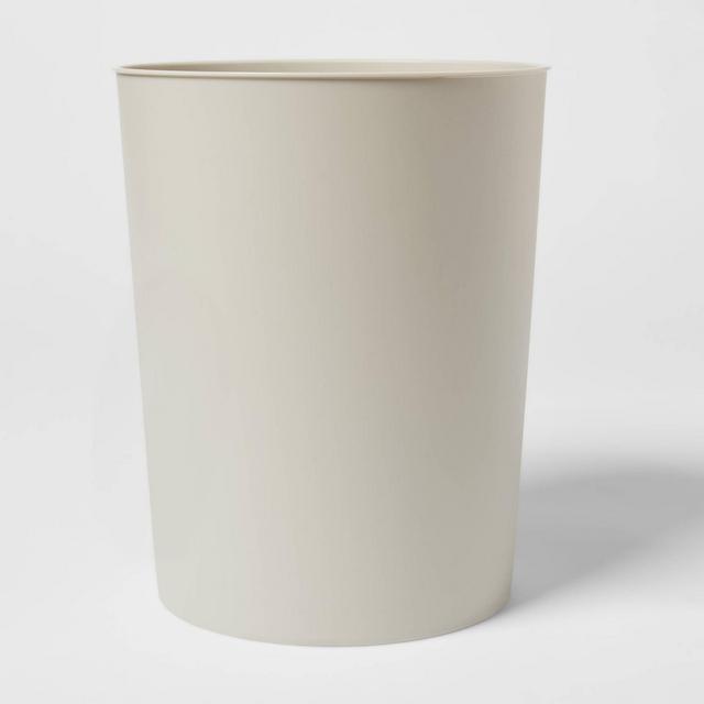 Wastebasket Gray - Room Essentials™